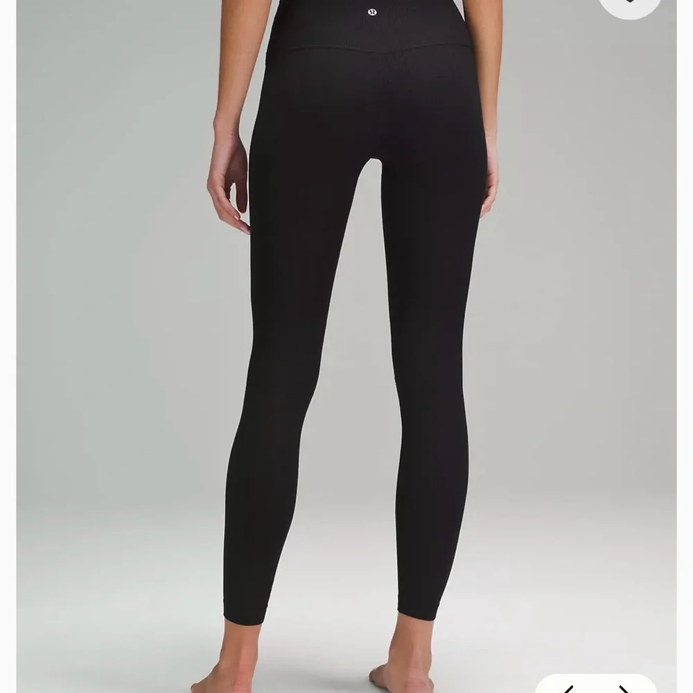 Lululemon Align High Rise Ribbed Pant 28” - Picture 1 of 5